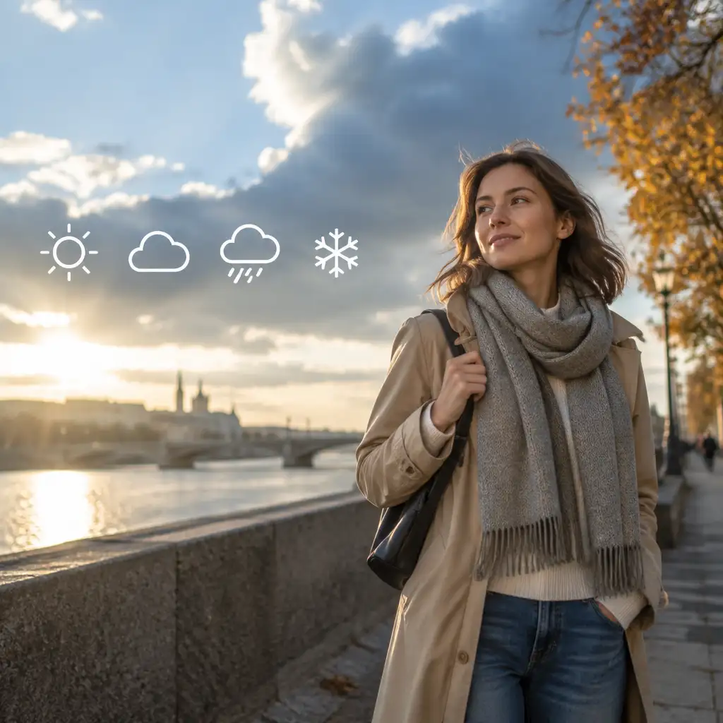 Kaip išsirinkti tinkamiausią aprangą pagal šiandienos orus ir temperatūrą?